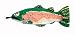 Doggy Hoots Incredible Strapping Yankers Original Rainbow Trout