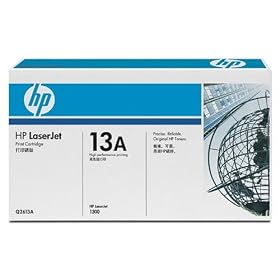 HP Q2613A Laserjet Printer Toner Cartridge for HP LaserJet 1300 Series (Black)