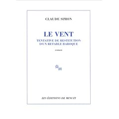 Le vent: Tentative de restitution d'un retable baroque