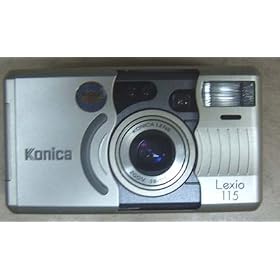 KONICA LEXIO 115 35MM COMPACT CAMERA KIT