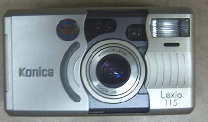 Konica Lexio 115 - Point & Shoot / Zoom camera - 35mm - lens: 38 mm - 115 mm