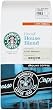 Starbucks Decaf House Blend Coffee (Medium), Ground, 12-Ounce Bags (Pack of 3)