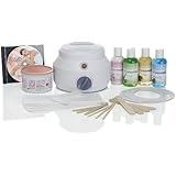 Satin Smooth SSW09C Professional Single Wax Warmer Kit, Deluxe Cream