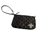 All Products : New Orleans Saints Quilted Wristlet, Black