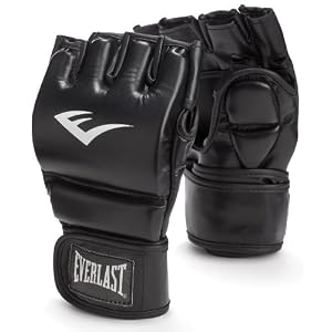 Everlast Train Advanced MMA 7-Ounce Closed-Thumb Grappling / Training Gloves