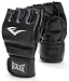 Everlast Train Advanced MMA 7-Ounce Grappling / Training Gloves (Black, Small/Medium)
