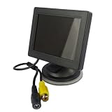 3.5" RGB Color Adjustable Monitor CCTV CAR DVD VIDEO INPUT