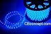 Blue 100 FT 110V-120V LED Rope light Kit, 1.0" LED spacing, Christmas Lighting, Outdoor rope light image 2