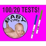 Books 100 Ovulation tests, 20 Pregnancy tests and Ovulation Chart!