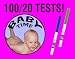 100 Ovulation tests, 20 Pregnancy tests and Ovulation Chart!