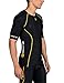 Skins A200 Men's Short Sleeve Compression Top, Medium, Black/Yellow