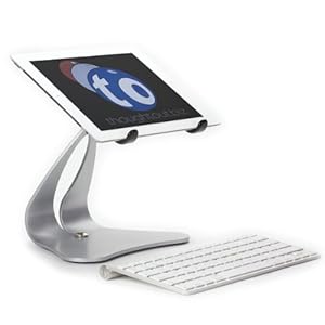 Thought Out Stabile PRO Pivoting iPad 3g Stand - Silver