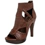 Chinese Laundry Women's Bounty Leather Pump,Brown Leather,7.5 M US
