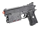 Spring Tactical Pistol Airsoft Gun M185AF w/ Laser Light FPS150 Spring Tactical Pistol Airsoft Gun M185AF w/ Laser Light FPS150