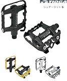 タイオガ(TIOGA) シュアーフット 6 ペダル ブラック PDL10400 タイオガ(TIOGA) シュアーフット 6 ペダル ブラック PDL10400