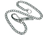 Produkt-Bild: Kellnerkette 1, verchromt, Nickel, Karabinerhaken