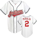 Jhonny Peralta Majestic MLB Home Replica Cleveland Indians Youth Jersey