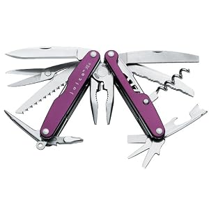 Leatherman 78105001K Juice XE6-Pocket Multi-Tool, Thunder Purple Box by 