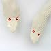 パペット ソックス Lサイズ ホワイト(designed by エレクトリック ウィグ): PLAY WITH THE SOCKS!