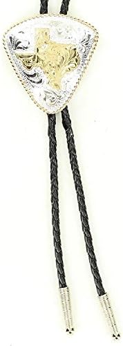 M & F Western Men's Triangle Texas State Bolo Tie Multi One Size