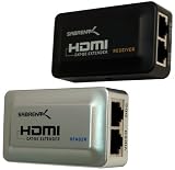 Sabrent HDMI Extension cable over Cat5/6 RJ45 Extender adapter (Up to 200-Feet)