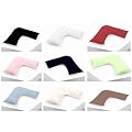 Matching Bedrooms Polycotton Percale V Shaped Pillow Case Choice Of Colours!! Colour: Black