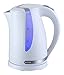 Mega Chef 1.7Lt. Plastic Electric Tea Kettle in White