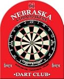 Nebraska Cornhuskers Dart Board Backboard