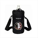 FSU Florida State University FSU Logo Water Bottle Holder and Bottle Sport Fitness Workout Gifts and Gift Ideas For Man Men Him Her Women Ladies Runners Joggers Sports OFFICIAL NCAA MERCHANDISE Waterbottle
