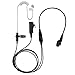 BOMMEOW BCT22-H5 2-Wire Clear Coil for Hytera HYT PD700 PD790Ex PT580 PT580H