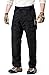 CQ-TLP103-BLK_36W/30L CQR Men's Tactical Pants Lightweight Assault Cargo TLP-103