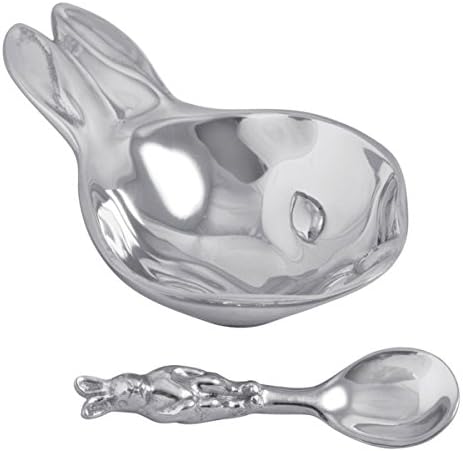 Mariposa Bunny Porringer &amp; Spoon Set