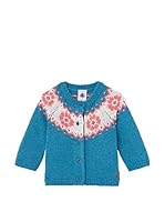 Petit Bateau Chaqueta Punto (Azul)