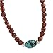 Red Jasper and Green Turquoise Necklace