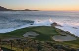 Pebble Beach Golf Hole 7 - 36W x 23H - Peel and Stick Wall Decal by Wallmonkeys
