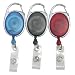 Clip Card Reels,Attach to Belt Loop/Belt Strap,3/PK,Asst