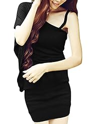 One Shoulder Above the Knee Polyester Asymmetric Stretchy Prom Dress 