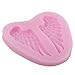 niceeshop(TM) Angel Wing Shape Decorating Party Silicone Cake Mold Fondant Baking Mold,Random Color