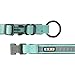 Pawtitas Lumberjack Padded Martingale Collar for Dogs | Soft Neoprene Dog Collar for Your pet's Comfort Made with Reflective Band for Maximum Visibility | Fits Small and Large Pets - Small Teal