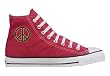 Chuck Taylor All Star Hi Top Custom with Black/Gold Peace