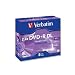 Electronics : Verbatim DVD+R Recordable Disk Dual Layer Write-once Cased 2.4x Speed 8.5Gb Ref 43460/43541 [Pack 5]