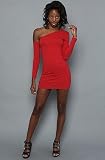 Blaque Label The Young Lovers Dress in Red,Dresses for Women