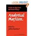Analytical Marxism (Studies in Marxism and Social Theory)