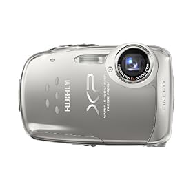 Fujifilm FinePix XP10 12 MP Waterproof Digital Camera with 5x Optical Zoom and 2.7-Inch LCD (Silver)