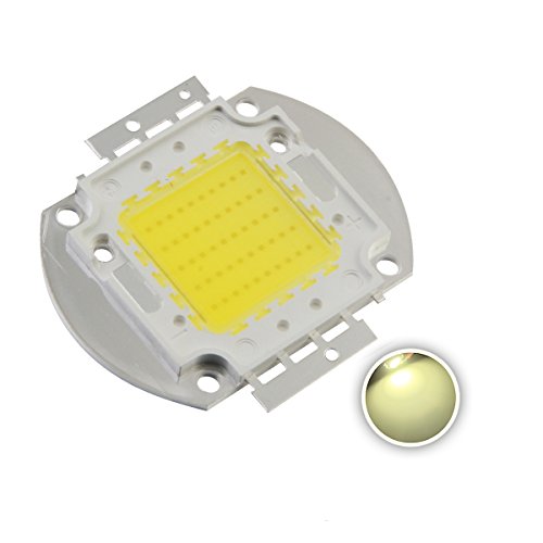 Chanzon SMD High Power Led Chip 50W COB LED Lamp Beads for Floodlight Spotlight 4000K-4500K (Natural white)