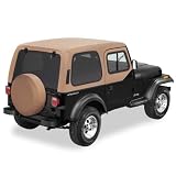 Bestop 41498-04 Tan 1 Piece Hardtop With Doors for 1987-95 Jeep Wrangler