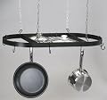 Innova Classicor Wrought-Iron Oval Pot Rack
