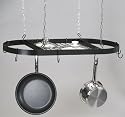Innova Classicor Wrought-Iron Oval Pot Rack