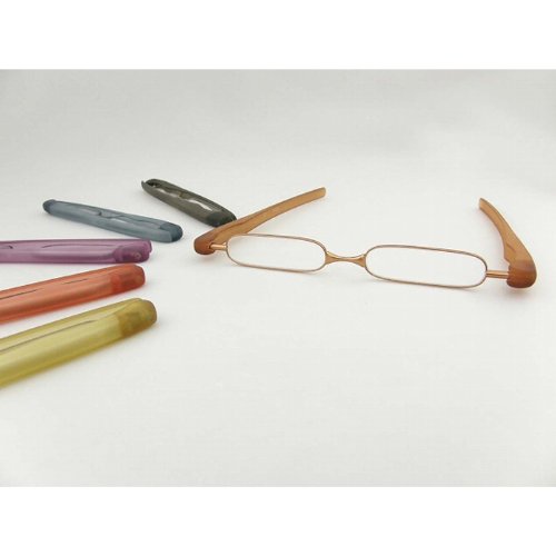 Podreader Foldable Reading Glasses Brown 2.5