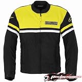 ALPINESTARS 7-10 WATERPROOF TEXT JACKET BLACK/YELLOW XL 320136-15-XL
